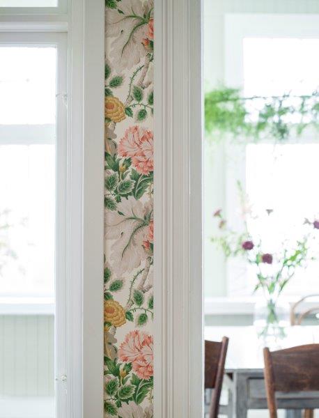 Borastapeter behang bloemen beige - 53 cm x 10.05 m - 660602 - vtwonen shop