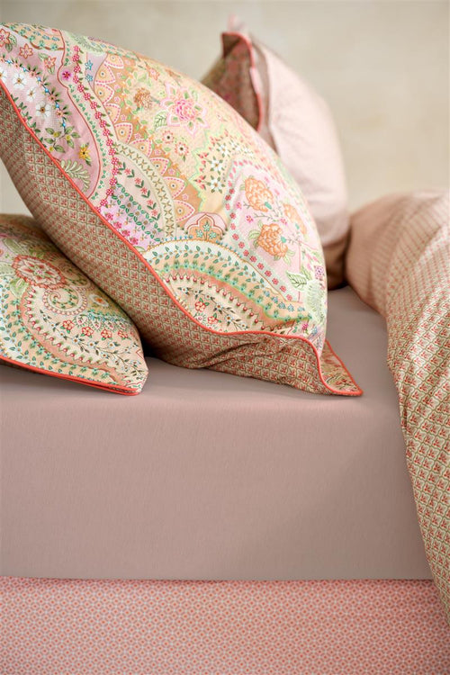 Pip Studio hoeslaken Royal Nights - 160x200 cm - roze