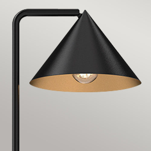 Stehleuchte Contemporary Matt Schwarz 1x E27