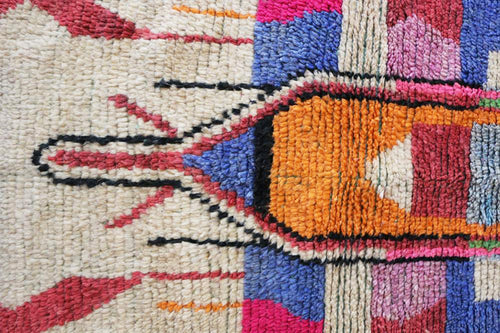 AFK Living vloerkleed Berber - handgemaakt - Wol - 140 cm x 200 cm
