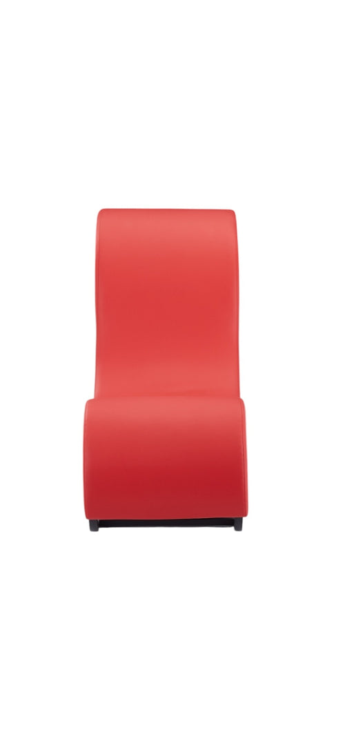 FurniLux Tantra Elysium - Tantra Stoel - Rood - Synthetisch leer - Stijlvolle Bank voor Ontspanning - 163x43x68cm - vtwonen shop
