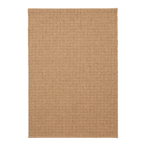 AFK Living vloerkleed Pienza - voor binnen en buiten - kastanje - 80 x 150 cm