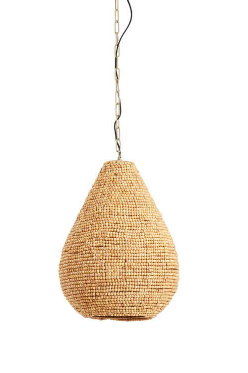Light & Living hanglamp KABINDA - Ø31x39cm - bruin - vtwonen shop