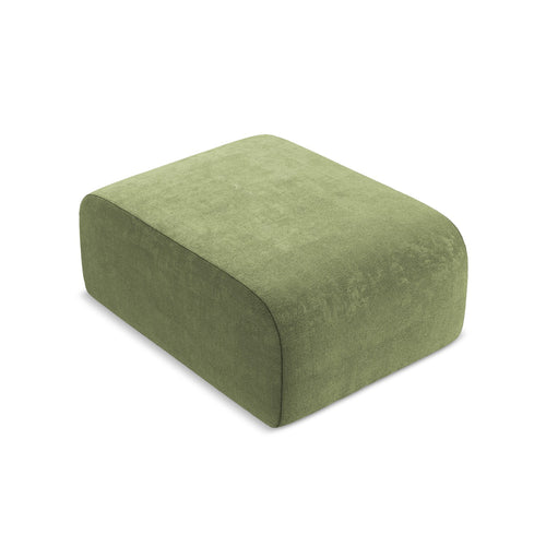 LaMiaSofa Poef Cervo - chenille stof - groente - 72x94x42
