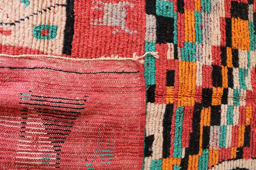 AFK Living vloerkleed Berber - handgemaakt - Wol - 140 cm x 200 cm