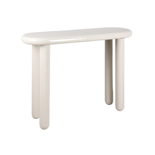 Leitmotiv bijzettafel Cadiz - wit - 95x30x76cm