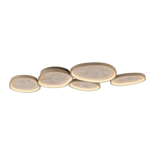Just Light plafondlamp Moonbraker - 5 lichts - 119.4  x 6.1   cm - beige