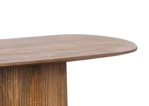 Livingfurn wandtafel Salvator - 140cm - bruin