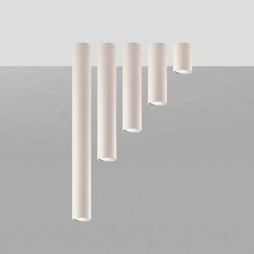 Sollux Lighting Plafondlamp LAGOS 20 beige - 6x6x20cm