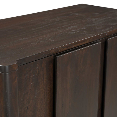 Starfurn Kabinetkast Zana - Donkerbruin Hout - 80x40x80cm