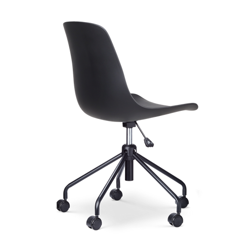 Nolon Nout-Pip Bureaustoelen Set van 2 - Zwart - Zwart Onderstel - vtwonen shop