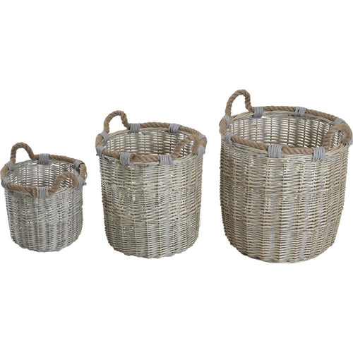 Lesli Living mand Willow - grijs - Ø29x27cm