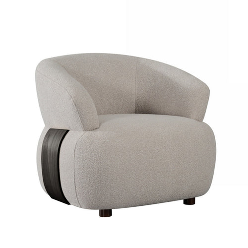 LABEL51 Fauteuil Valenza - Naturel/Zwart - Draaibaar - vtwonen shop