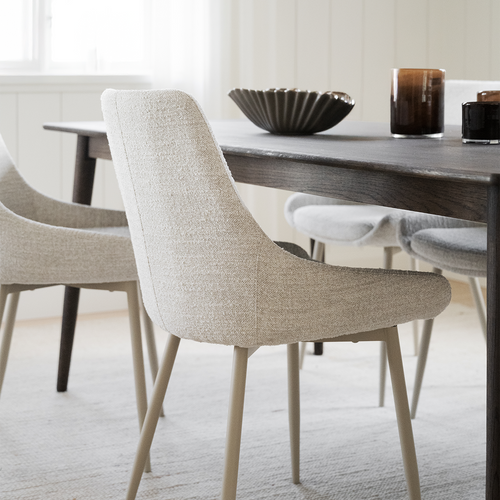 Rowico Home Sierra Eetkamerstoel Licht Beige - Beige Poten - vtwonen shop