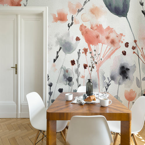 Art for the Home Fotobehang - Watercoloured Meadow - 280x372 cm - vtwonen shop