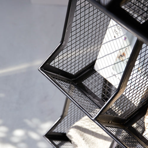 Tikamoon Metalen plank - Zwart - vtwonen shop