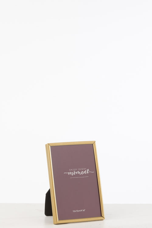 J-Line fotolijst Tracy - metaal - goud mat - small - vtwonen shop