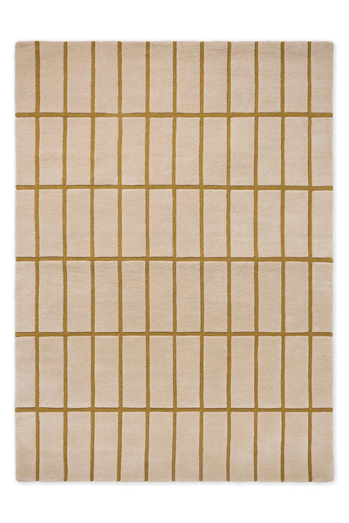 Vloerkleed Marimekko Tiiliskivi Bronze Yellow 132906 250x350cm - vtwonen shop