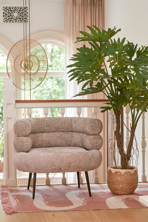 Mica Decorations Philodendron Kunstplant - H140 x Ø110 cm - Groen