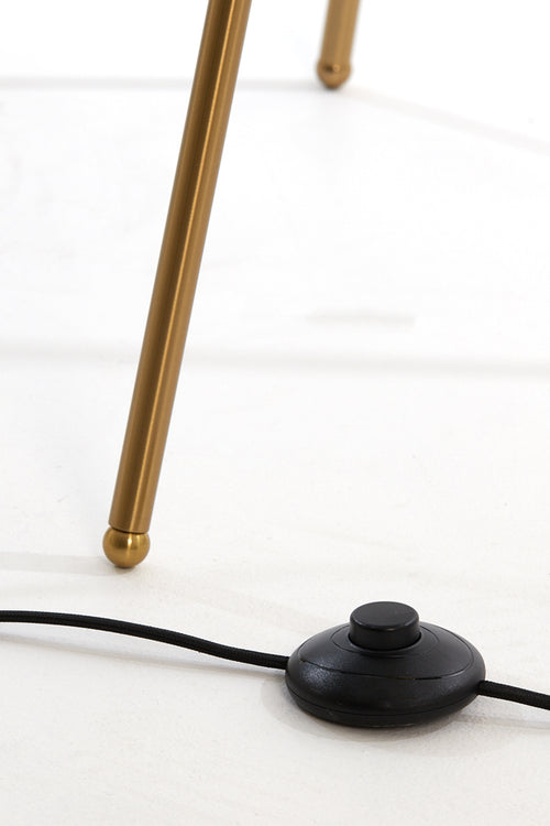 Light & Living vloerlamp MAYSON - Ø42x146cm - goud - vtwonen shop