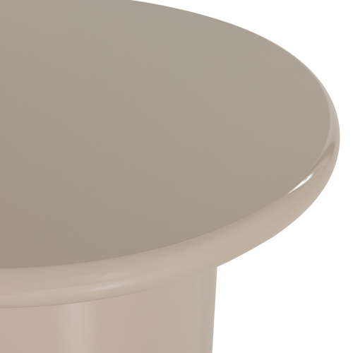 WOOOD bijzettafel Mavon - MDF Hoogglans - Zand - 35x60x60