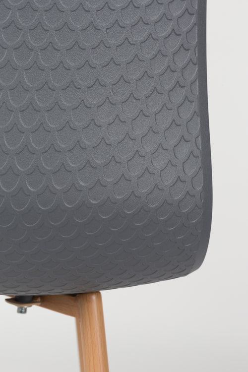 Housecraft Living Leon Eetkamerstoel Grijs - Set van 2 - vtwonen shop