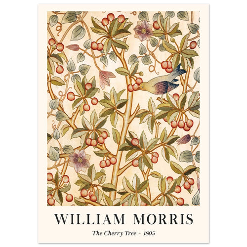 Artfulprints  William Morris - The cherry tree 1895    poster 50x70 cm - vtwonen shop