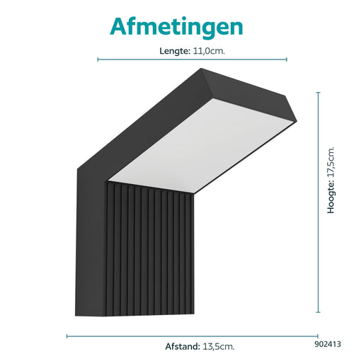 EGLO wandlamp buiten Grottazzolina