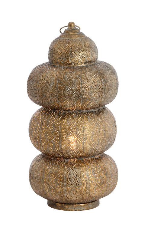 Light & Living tafellamp KAITO - bruin - Ø25x52cm - vtwonen shop