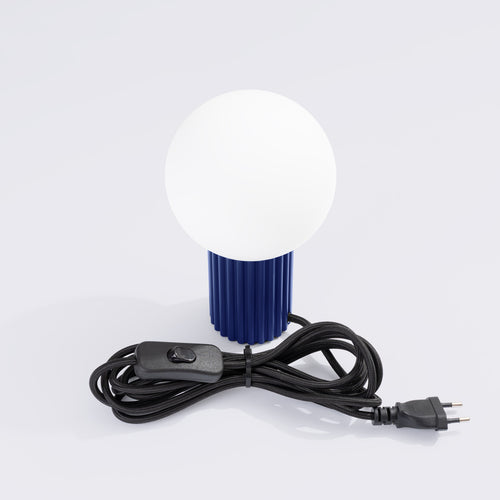 Sollux Lighting Tafellamp HALO ultramarijn - 12x12x19cm