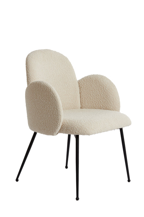 Light & Living eetkamerstoel CHIBA - 59x62x86cm - wit - Set van 2 - vtwonen shop