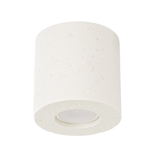 Sollux Lighting Plafondlamp ORBIS beton beige - 10x10x10cm