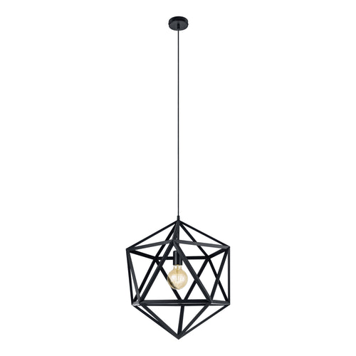 EGLO hanglamp Embleton - e27 - ø 46 cm - zwart - vtwonen shop