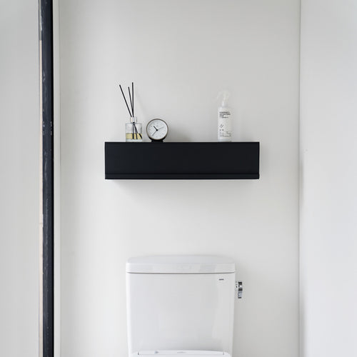 Yamazaki Tower Opbergvak wandmontage - Zwart - vtwonen shop