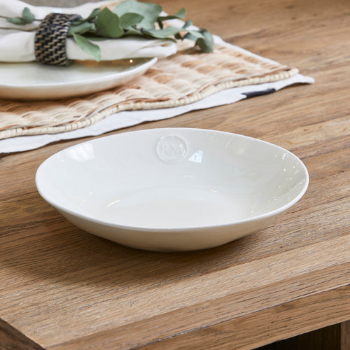 Rivièra Maison Portofino Pasta Plate white - Porselein - Wit - vtwonen shop