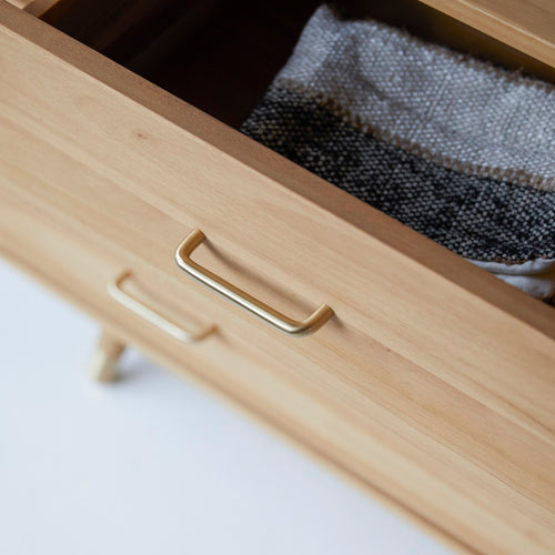 Tikamoon Ladekast van massief teakhout - Naturel - vtwonen shop