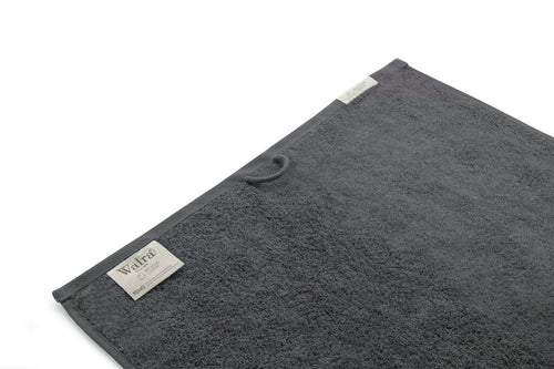 Walra - Baddoek Remade Cotton - 5x 50x100 cm - Antraciet - vtwonen shop