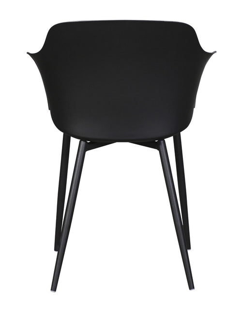 Lisomme Dian kunststof tuinstoel zwart - vtwonen shop