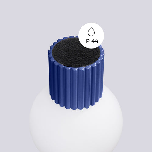 Sollux Lighting Wandlamp HALO ultramarijn IP44 - 12x17x12cm