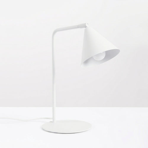 Sollux Lighting Tafellamp NOX wit - 18x18x35cm
