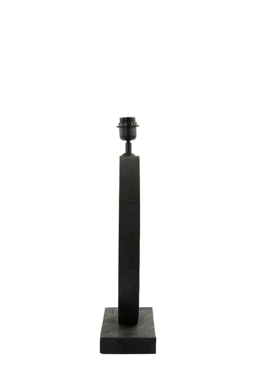 Light & Living lampvoet  - zwart - 41x13x55 cm