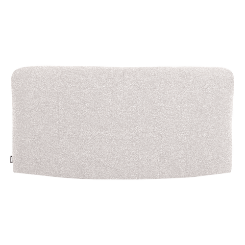 WOOOD hoekelement rond Mojo Base - Bouclé - Ecru Melange - 74x110x110