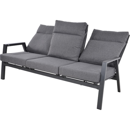 Lesli Living loveseat Ohio - grijs - 192x81x98cm