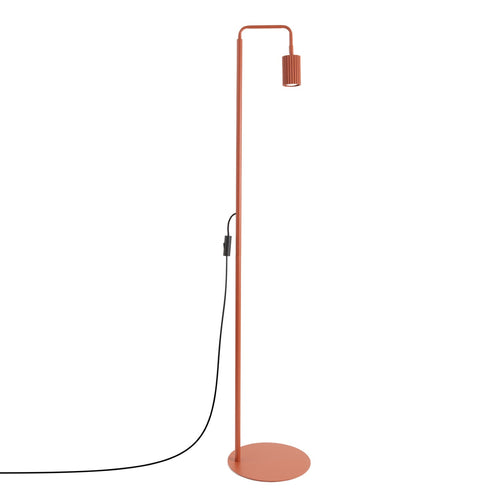Sollux Lighting Vloerlamp KARBON 1 rode oker - 30x30x160cm