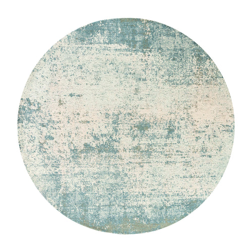 Louis De Poortere binnen & buiten machinewasbaar vloerkleed Mad Men Virgin Land van 70% gerecycled PET - blauw - 290x290cm