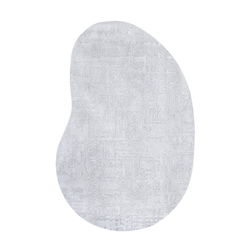 Louis De Poortere binnen & buiten machinewasbaar vloerkleed Structures Baobab van 70% gerecycled PET - grijs - 235x340cm