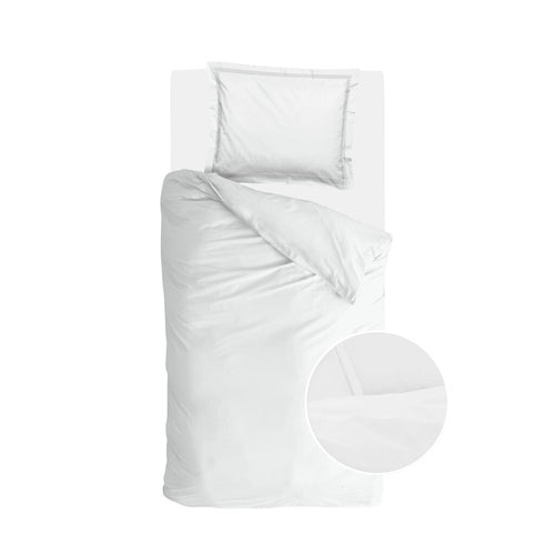 Walra - Dekbedovertrek Classic Elegance - 140x220 cm - Wit