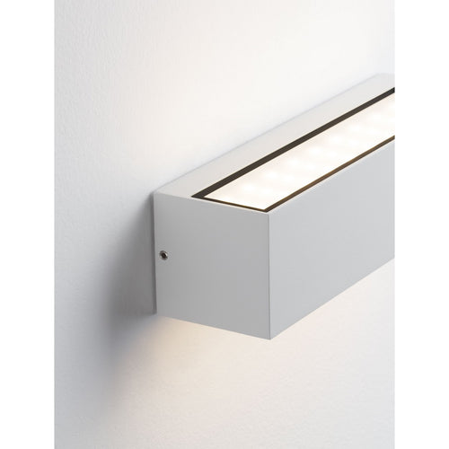 Nova Luce FLORA Buitenwandlamp met op- en neerwaartse beweging, zandwit, LED 10W 686lm IP54 3000K