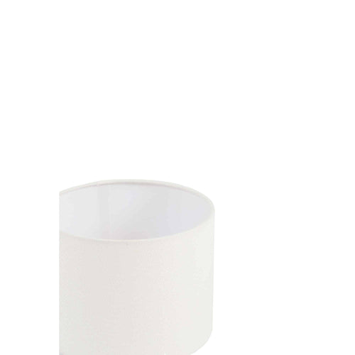 Light & Living lampenkap Linen - wit - Ø20cm