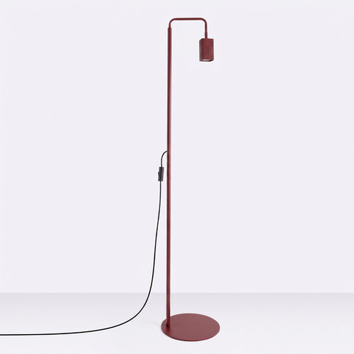 Sollux Lighting Vloerlamp RAYO 1 bordeaux - 30x30x160cm